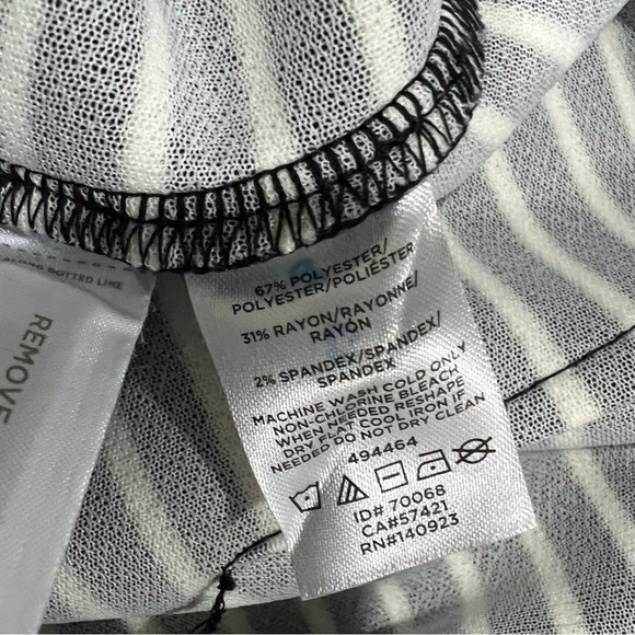 Ann Taylor LOFT Stripe Pencil Skirt Med NWT - Picture 7 of 10